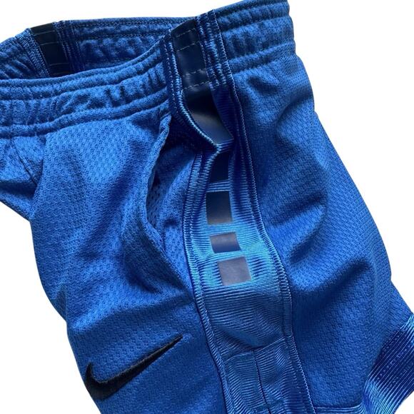 Nike Toddler Boys Basketball Mesh Shorts blue 2T Elastic Waist pockets NWT - Picture 3 of 4
